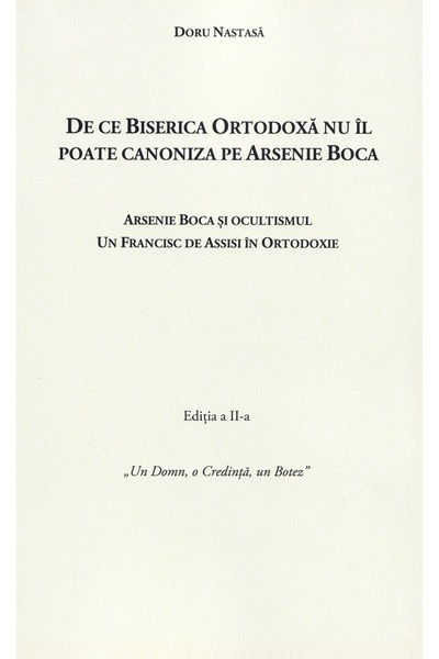 SMART PUBLISHING De ce Biserica Ortodoxa nu il poate canoniza pe Arsenie Boca...