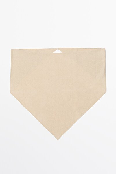 Massimo Dutti Yün ve kaşmir karışımlı orta kalınlıkta triko bandana