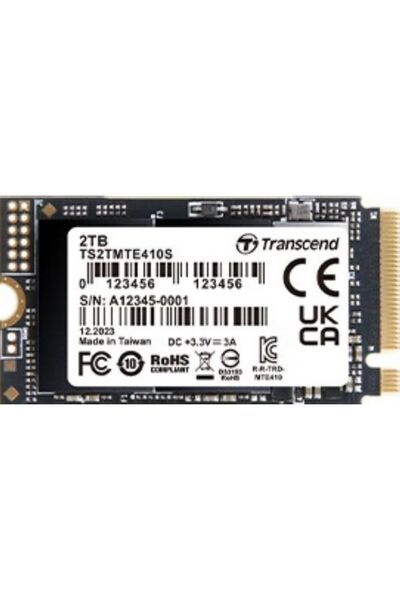 Transcend 2TB 410S TS2TMTE410S Μονάδα Στερεάς Κατάστασης PCI-E SSD M.2
