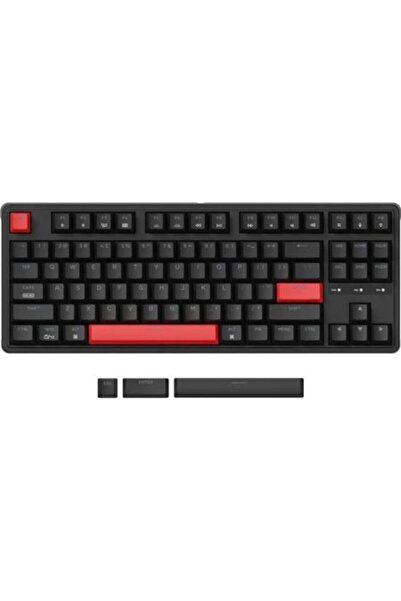 Keychron Πληκτρολόγιο Μηχανικό Ενσύρματο C3 Pro (C3P-A1) QMK/VIA Κόκκινος Δια...