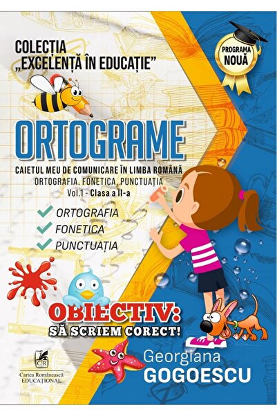 Cartea Romaneasca Educational Ortograme. Caietul meu comunicare in limba roma...