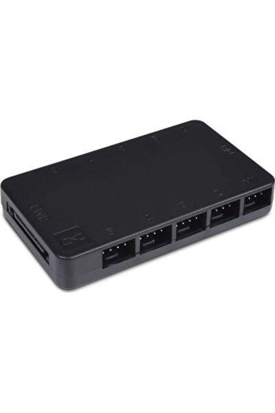 Alphacool Διαχωριστής PWM 4-πιν 10 θέσεων με υποδοχή τροφοδοσίας SATA Μαύρο (...