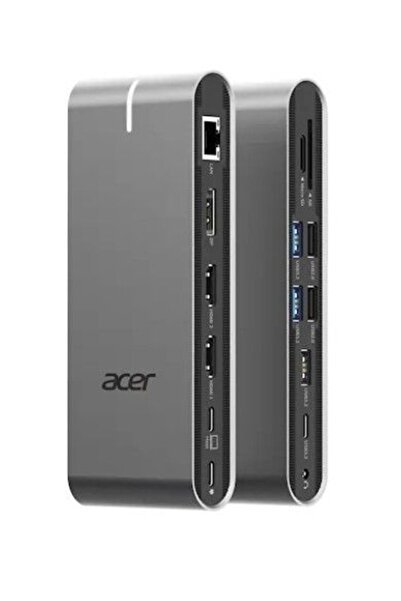 ACER Σταθμός σύνδεσης HP.DSCAB.022 15-σε-1 USB-C 3.2 Gen1 Ασημί