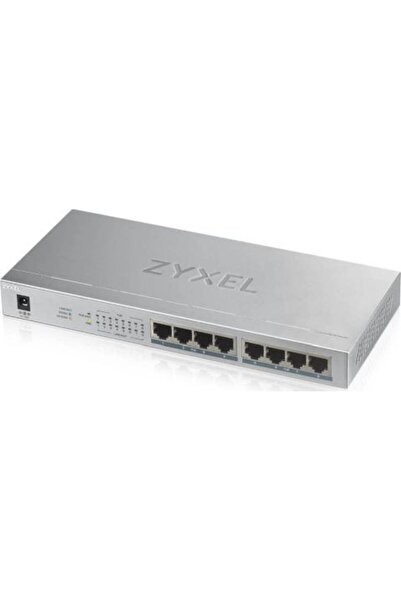 ZyXEL Διακόπτης 8 θυρών PoE+ GS1008HP RJ-45 10/100/1000 Mbps