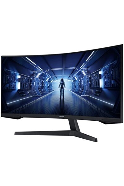 Samsung LCD LED 34 " Odyssey G5 C34G55TWWR WQHD Μαύρο Κυρτή