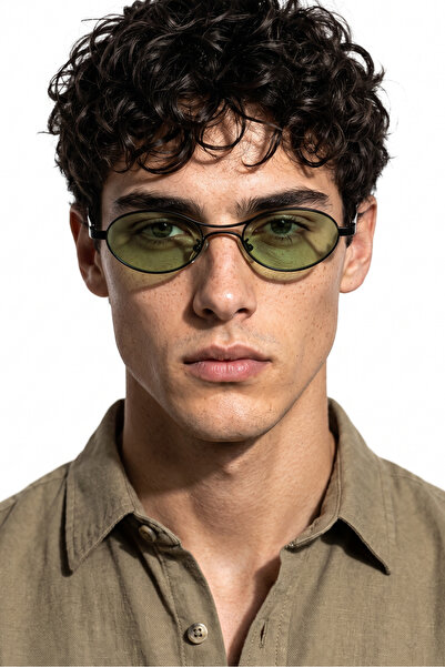 Bilge Karga Dorian Black Green Men's Sunglasses