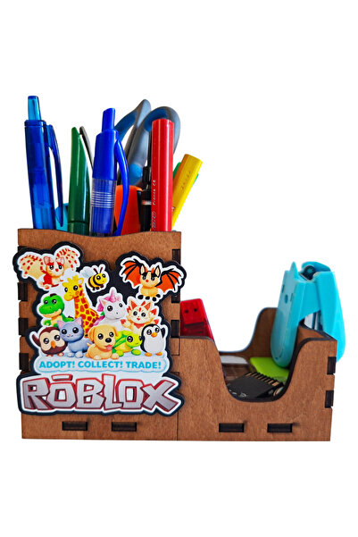 OEM Adop Me Collect Trade Roblox Θήκη Στυλό, ξύλινη