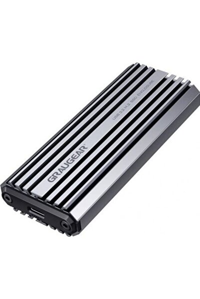 Graugear Εξωτερική Θήκη M.2 G-M201-AC-10G USB-C 3.2 Gen 2 Αλουμινίου Γκρι