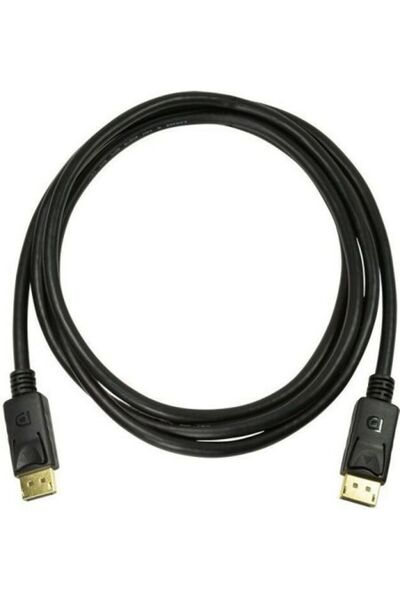 LogiLink Καλώδιο Displayport 1.4 Αρσενικό σε Αρσενικό 8K/60Hz 1 μ. Μαύρο (CV0...
