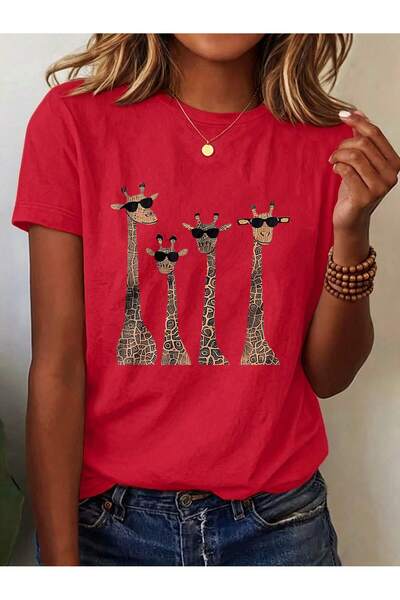 FATOOM STILE Women's T-Shirt T-Shirt Printed Fashion