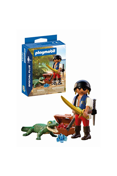 Playmobil Figurina pirat si caiman