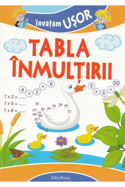 ERC PRESS Invatam usor tabla inmultirii