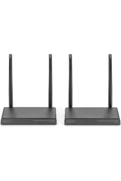 Digitus DS-55328 4K Ασύρματο Σετ Επεκτατήρα HDMI KVM Μαύρο