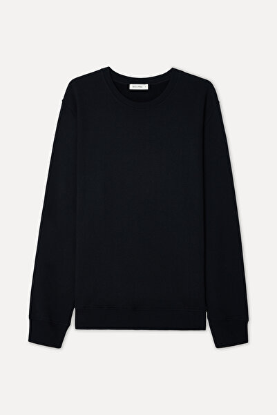 Mudo Men's Black Crew Neck Sweatshirt