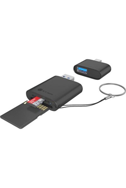RaidSonic Icy Box Εξωτερικός Αναγνώστης Καρτών IB-CR204-CU3 2-σε-1 USB Type-A...