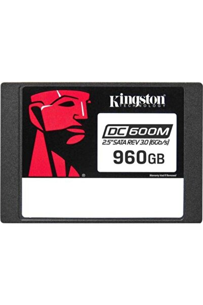 Kingston 960GB DC600M SEDC600M/960G Μονάδα Στερεάς Κατάστασης SATA III SSD 2.5 "