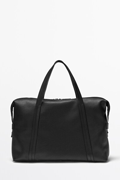 Massimo Dutti Napa deri carry on çanta