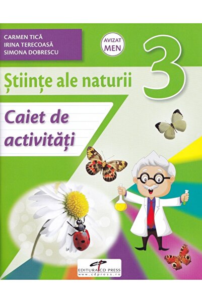 CD Press Stiinte ale naturii - Clasa 3 - Caiet de activitati - Carmen Tica, I...