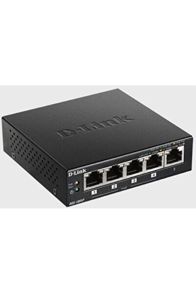 D-Link Διακόπτης 5 θυρών (4 PoE) DGS-1005P 10/100/1000 Mbps