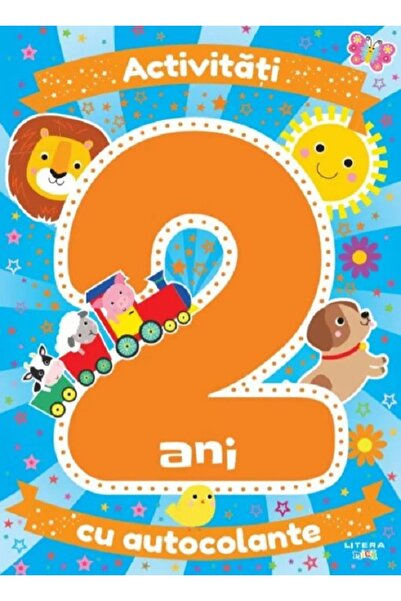 Litera Activitati cu autocolante 2 ani