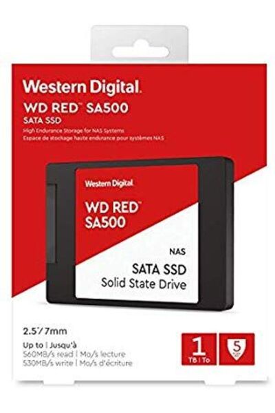 WESTERN DIGITAL 1TB Κόκκινο SA500 WDS100T1R0A Μονάδα Στερεάς Κατάστασης SATA ...