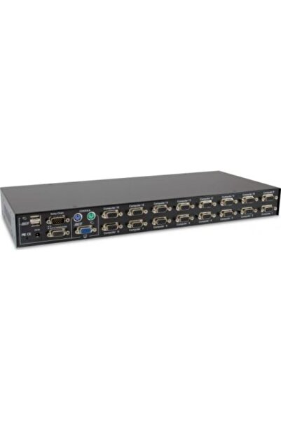 LEVEL ONE PS/2/USB VGA KVM Διακόπτης Δεδομένων KVM-3216 16 θύρες