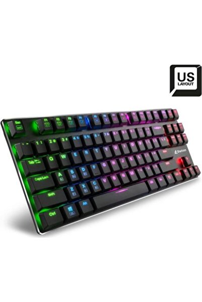 SHARKOON Πληκτρολόγιο Μηχανικό Ενσύρματο PureWriter TKL RGB (Kailh Red) USB (...
