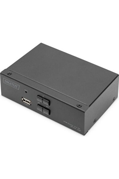 Digitus USB DP KVM Διακόπτης Δεδομένων DS-12851 2 θυρών με Ήχο