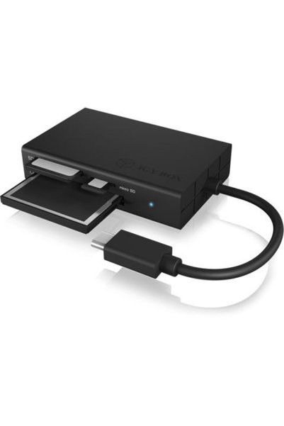 RaidSonic Εξωτερικός Αναγνώστης Καρτών IB-CR401-C3 USB 3.0 Type-C