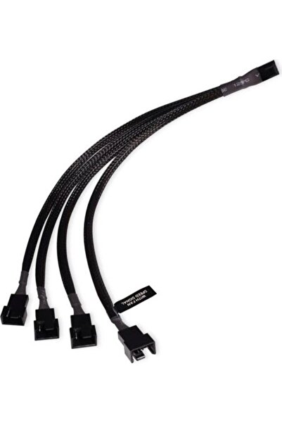Alphacool Καλώδιο ανεμιστήρα, Διακλαδωτής Υ 4-Pin PWM για 4 ανεμιστήρες 4-Pin...