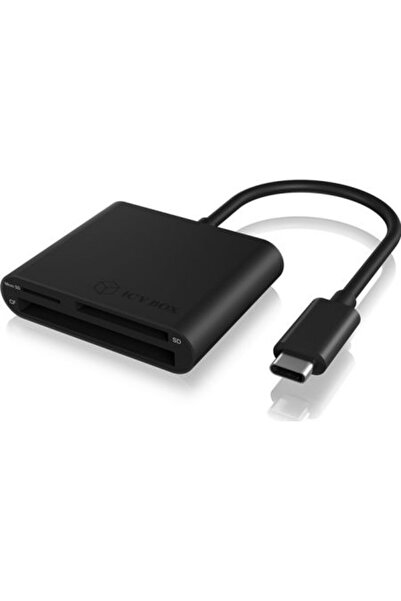 RaidSonic Icy Box Εξωτερικός Αναγνώστης Καρτών IB-CR301-C3 USB 3.0 Type-C