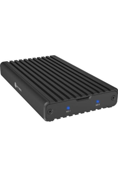 RaidSonic Icy Box Εξωτερική Θήκη M.2 IB-2817M-C32 USB-C 3.2 Gen 2x2 Μαύρο