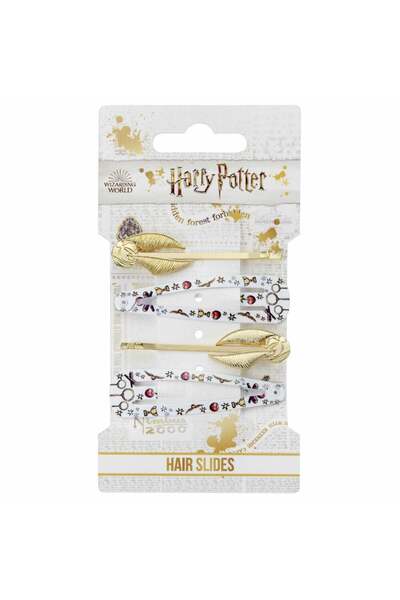 The Carat Shop Harry Potter Golden Snitch pack 4 hair clip