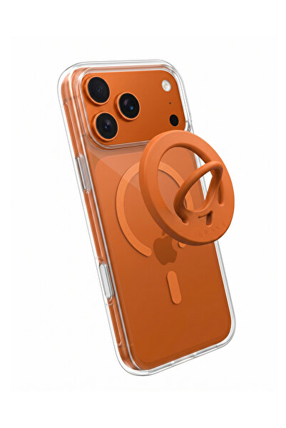 Brave Grip Dual-Sided Magnetic Phone Ring Holder | Durable Silicone Finger St...
