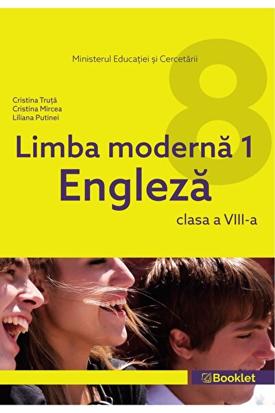 Booklet Limba engleza. Limba moderna 1 - Clasa 8 - Cristina Truta, Cristina M...
