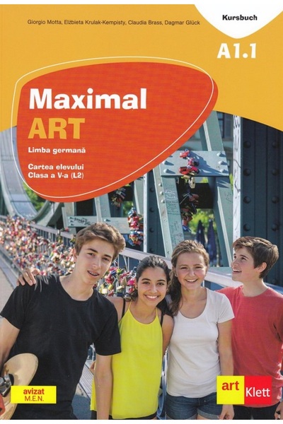 Grupul Editorial Art Maximal ART A1.1 - Limba germana - Clasa 5 L2 - Cartea e...