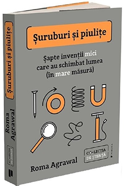 Publica Suruburi si piulite. Sapte inventii mici care au schimbat lumea - Rom...