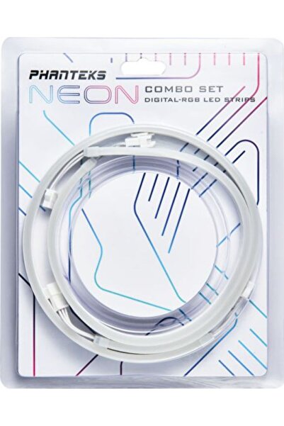 Phanteks Σετ συνδυασμού ταινιών LED νέον D-RGB 40 εκ. (δύο τεμάχια) Λευκό (PH...