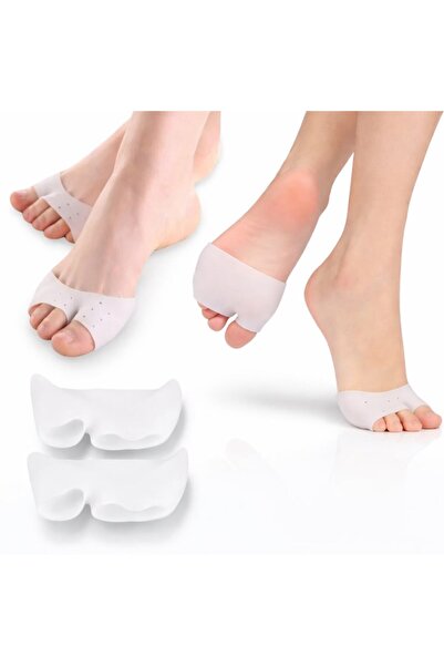 MACVI Gel Toe and Forefoot Protectors, 1 Pair, Silicone, Bunion Pain Relief