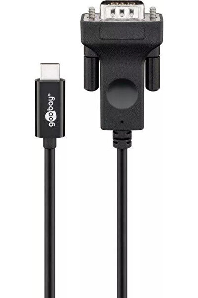 goobay USB Type C към VGA мъжки-мъжки кабел 1.8м