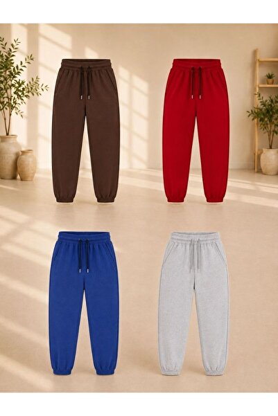 cm buseyiz Busekids Unisex Children's 4-Piece Seasonal Sweatpants Set