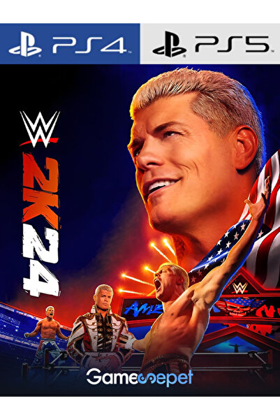 Gamesepet WWE 2K24 Ps4 ve Ps5 Uyumlu Dijital Playstation