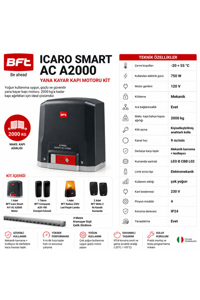 ICARO SMART AC A2000 SET