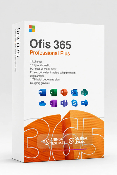 PintiGames Office365 - 1 Yıllık Lisans Üyeliği - 5 Cihaz - Word,Excel,PowerPo...