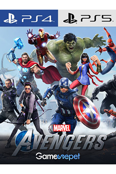 Gamesepet Marvel's Avengers Ps4 ve Ps5 Uyumlu Dijital Playstation