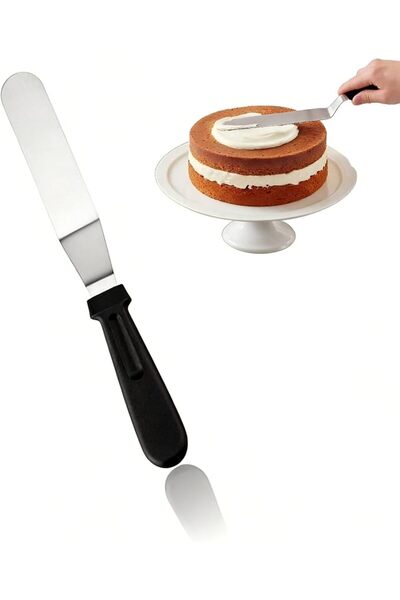 GENERAL Lonana 6 Inch Stainless Steel Flat Spatula for Baking and Decorating ...