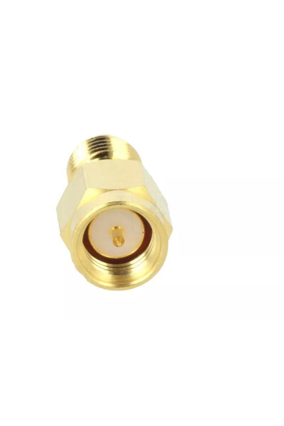 AMPHENOL SMA male adapter – RP-SMA male reverse straight 50ohm gold-plated te...