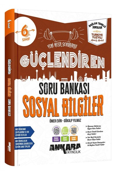 Ankara Yayıncılık 6. Sınıf Güçlendiren Sosyal Soru Bankası