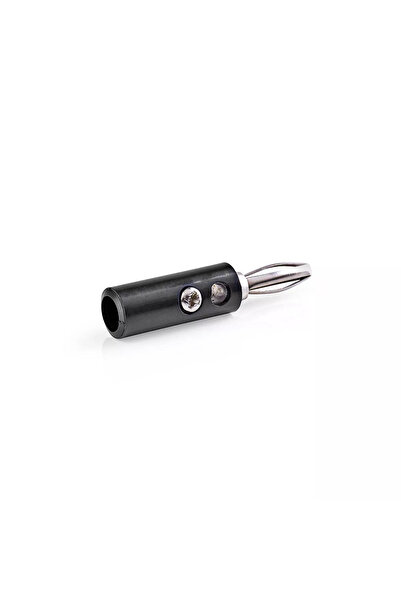 Nedis Conector banană negru tată