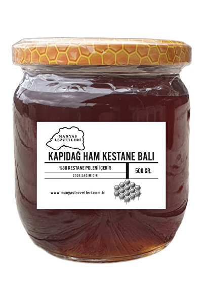 Kapıdağ Ham Kestane Balı 2026 Sağımı 500 Gr.